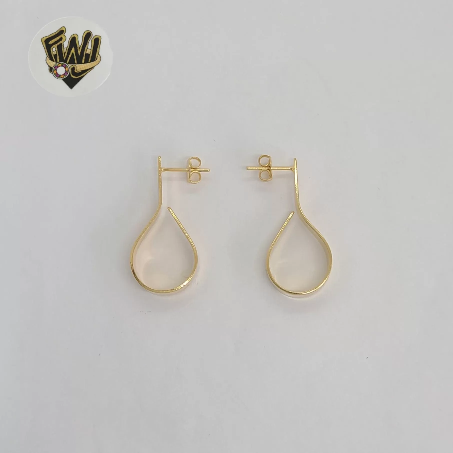 (1-2703-3) Gold Laminate - Half Plain Hoops - BGF