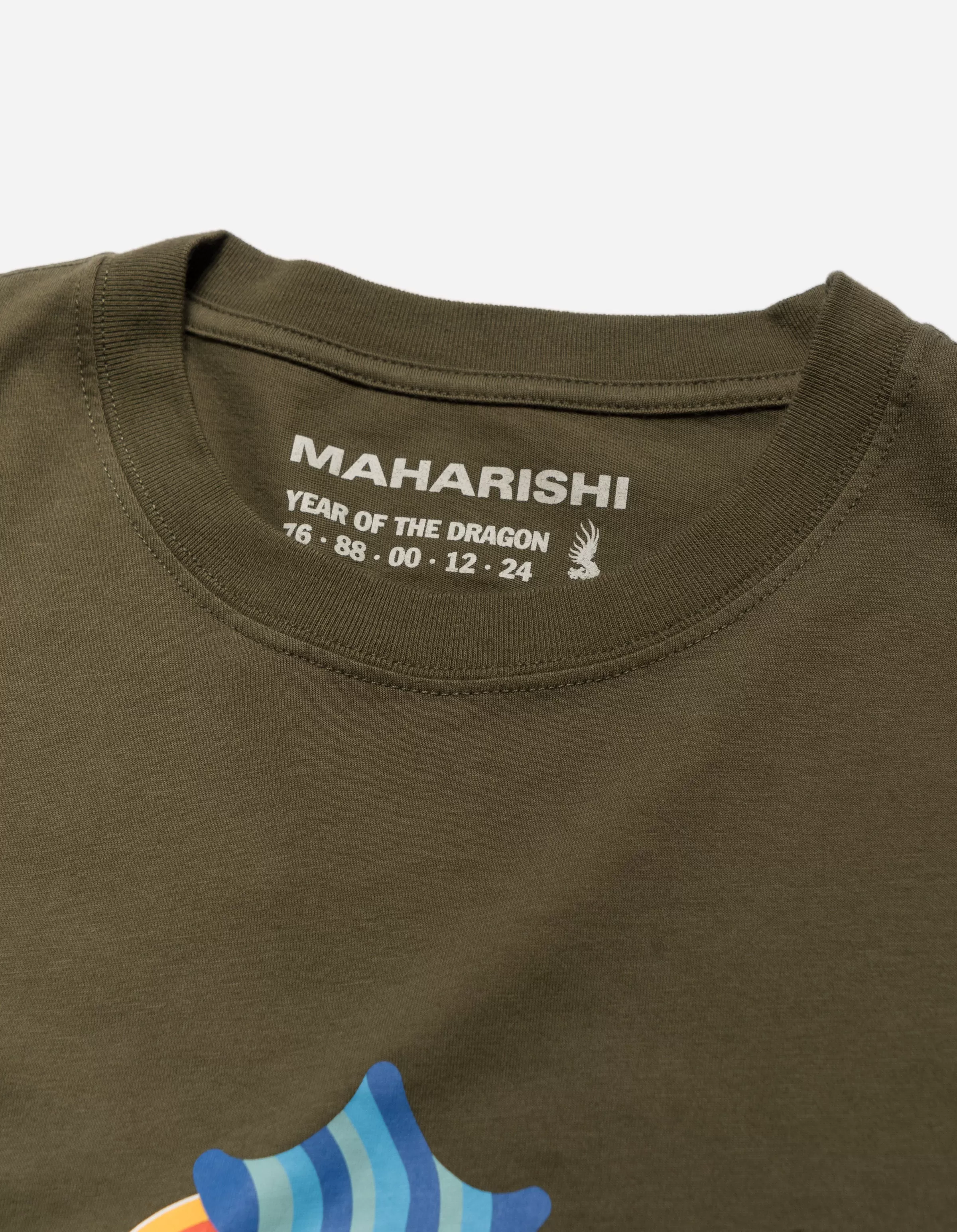 1265 Maharishi Cloud Temple T-Shirt Olive