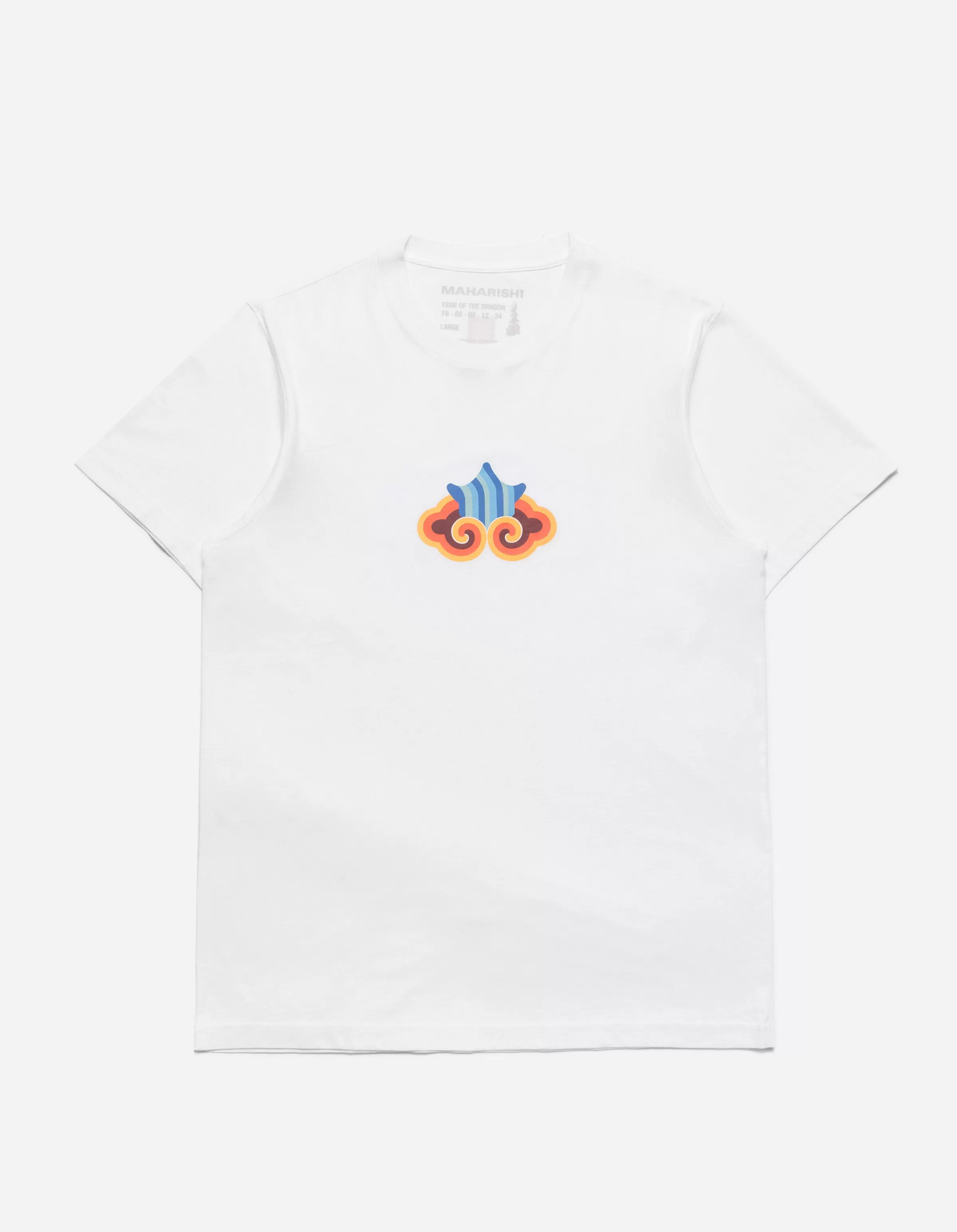 1265 Maharishi Cloud Temple T-Shirt White