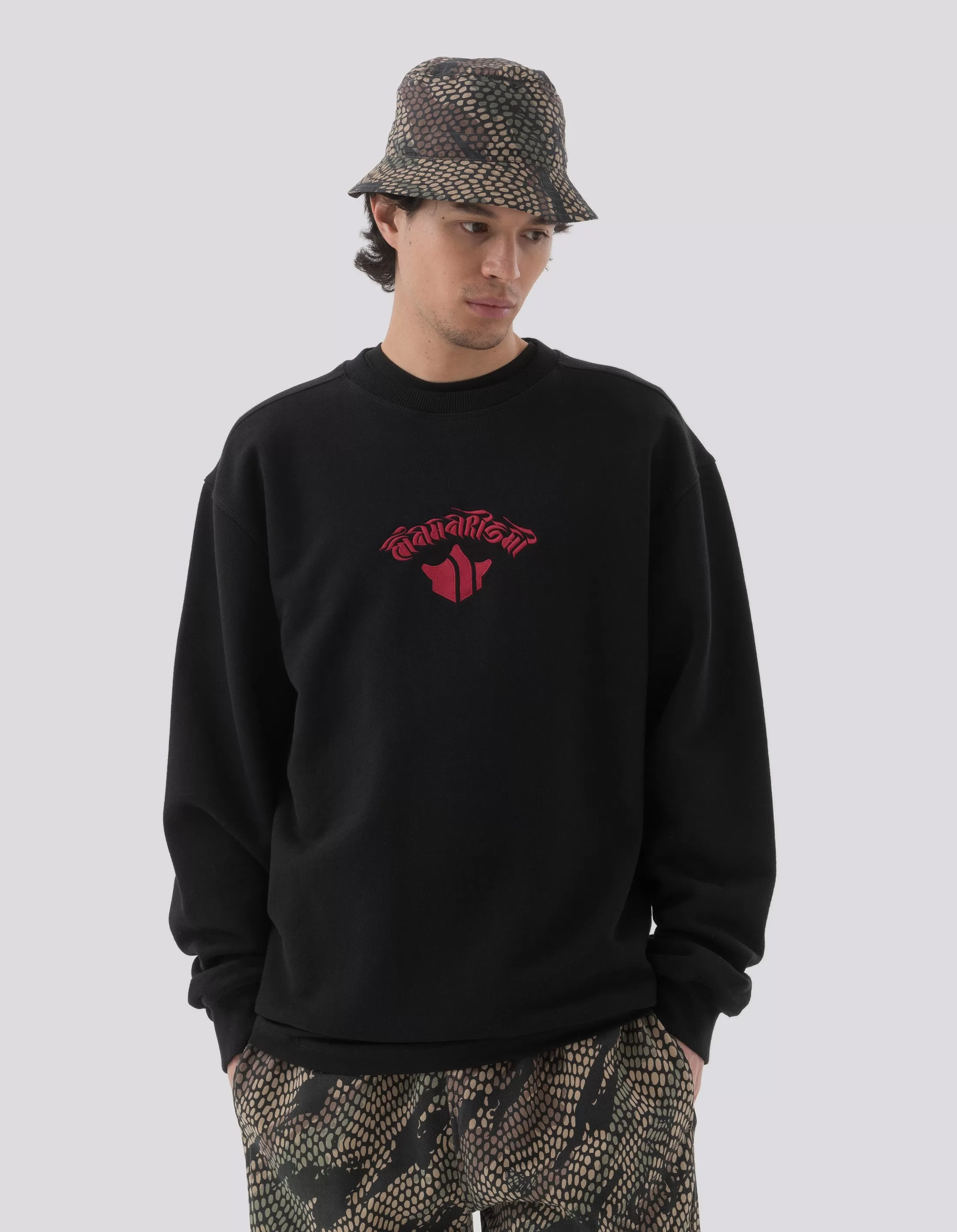 1267 Dragon Anniversary Crew Sweat Black