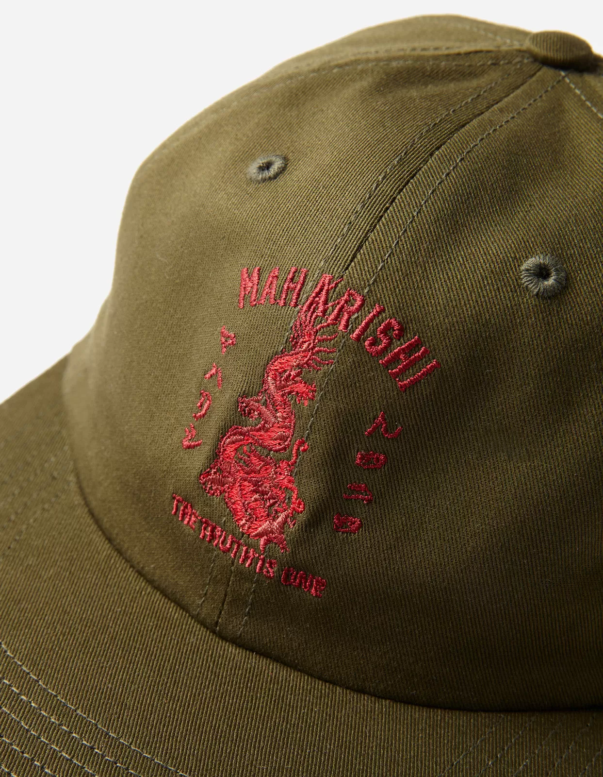 1276 Dragon Anniversary Cap Olive