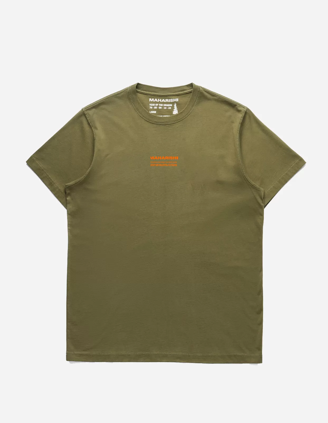 1306 30th Anniversary Aum T-Shirt Olive