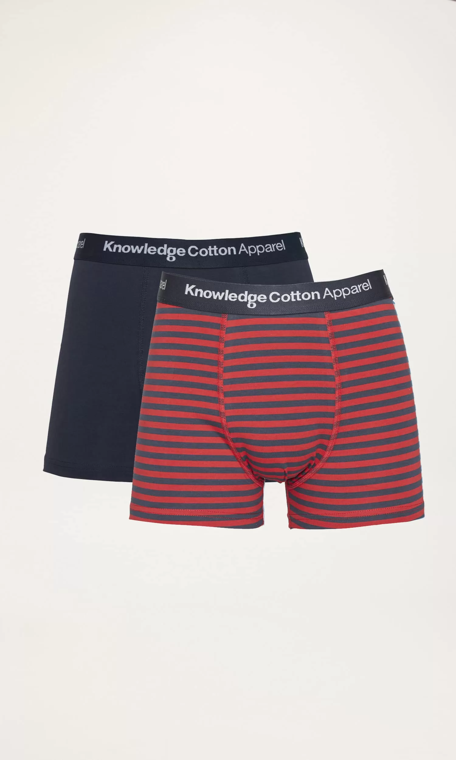 2 pack striped underwear - Pompeain Red