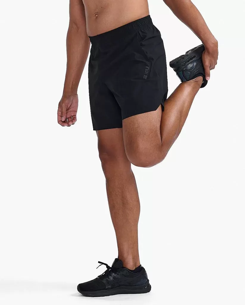 2XU Mens Motion 6 Inch Shorts - Black