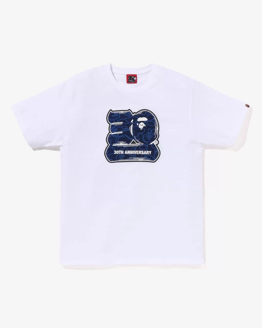 30th Anniversary Tee #2 White x Navy