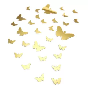 3D Butterfly Acrylic Bedroom Wall Sticker