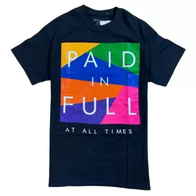 3Forty Inc Men Paid In Full T-Shirt (Black)