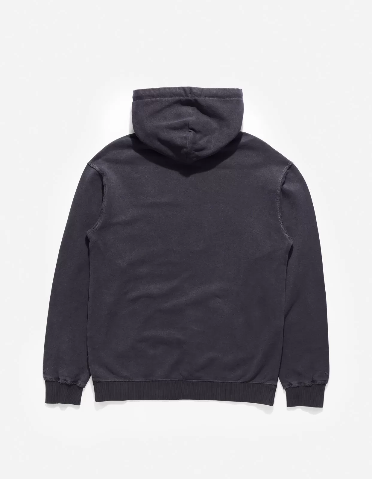 4146 Hemp Organic Hooded Sweat Black BLK-108F