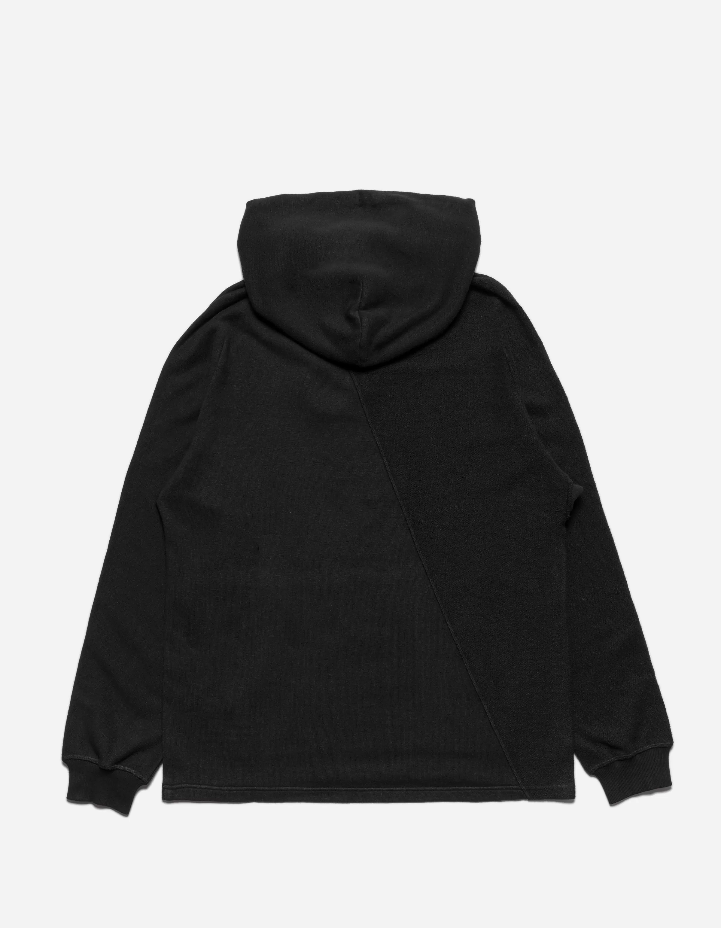 5002 Kesagiri Hemp Hooded Sweat Black BLK-108F