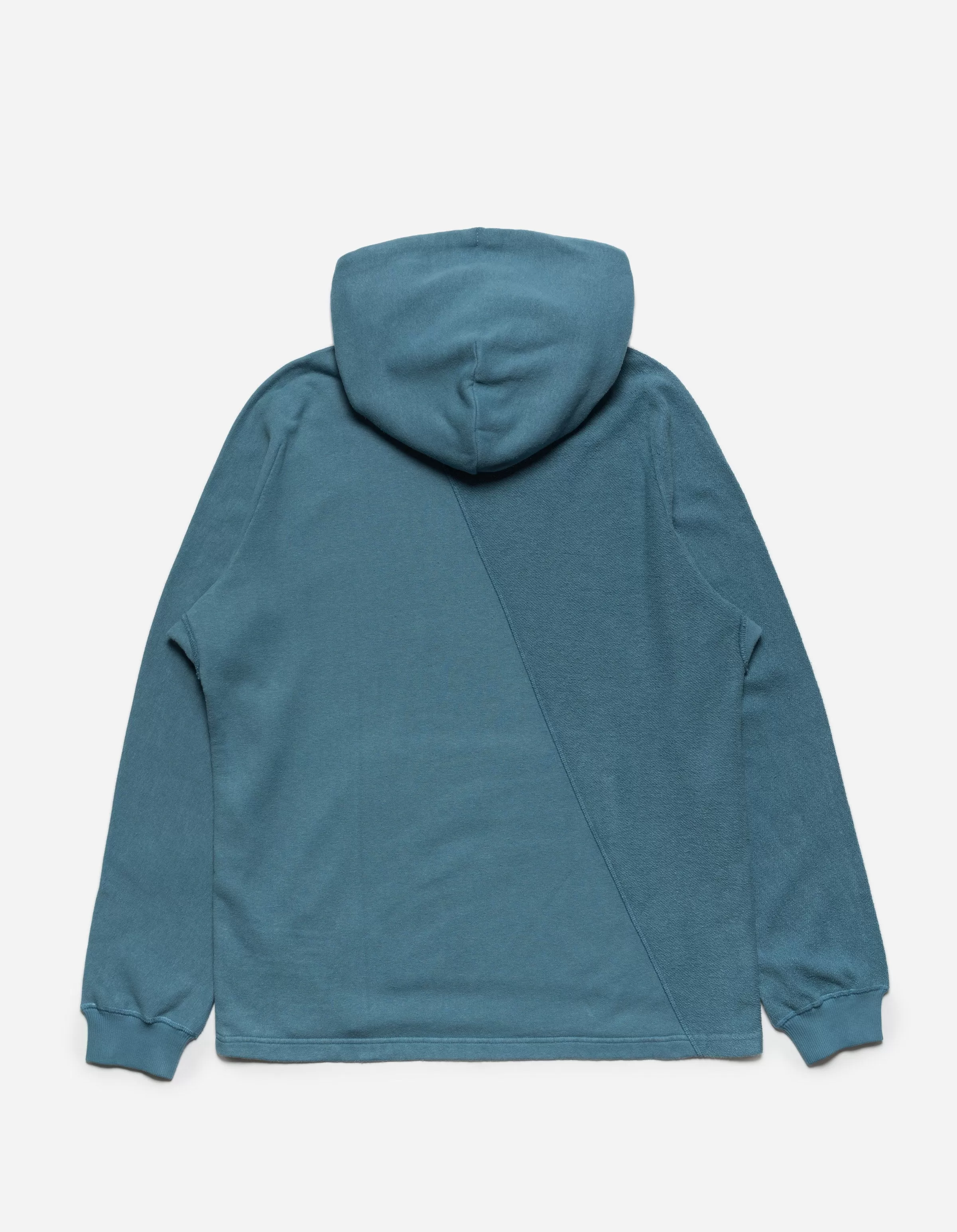 5002 Kesagiri Hemp Hooded Sweat Subdued Blue