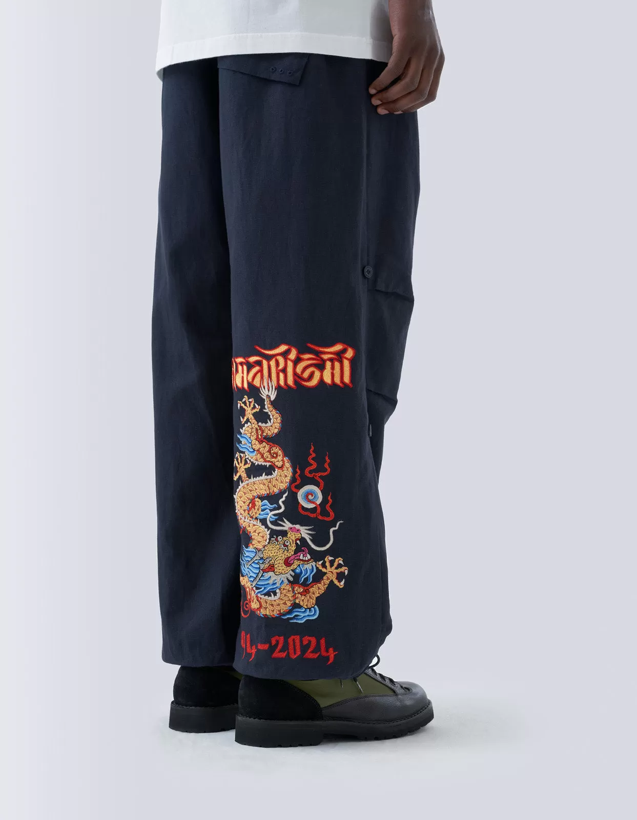 5021 Descending Dragon Loose Snopants® Navy