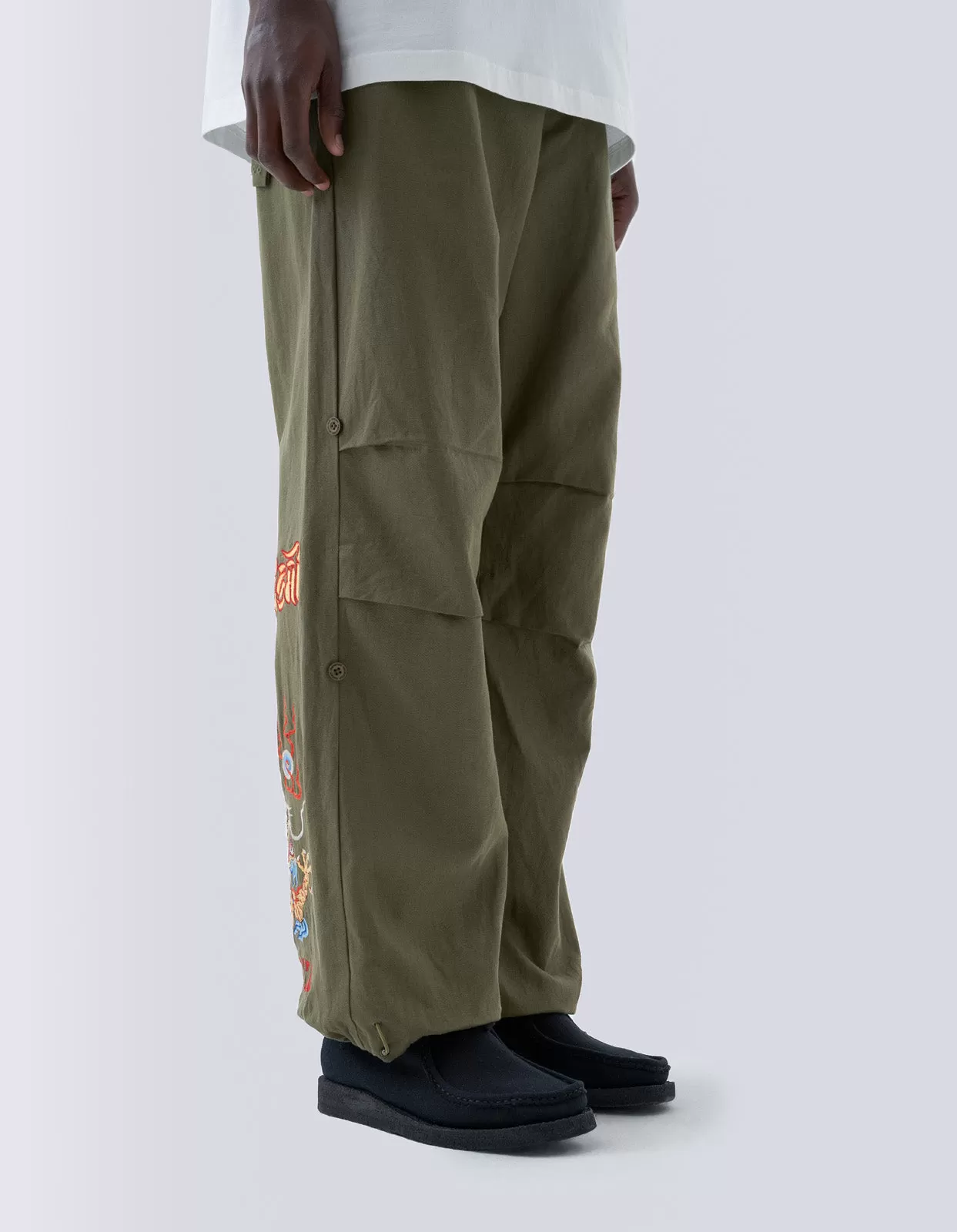 5021 Descending Dragon Loose Snopants® Olive OG-107F