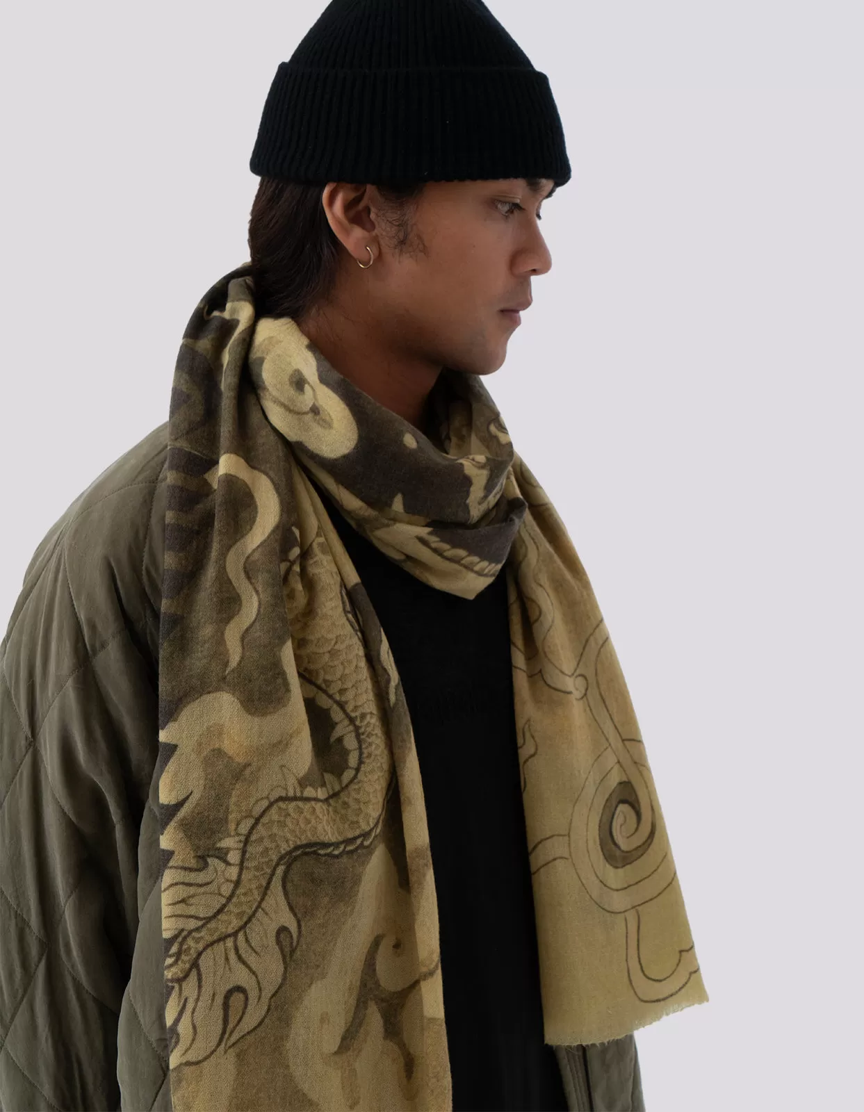 5036 30th Anniversary Pashmina Olive