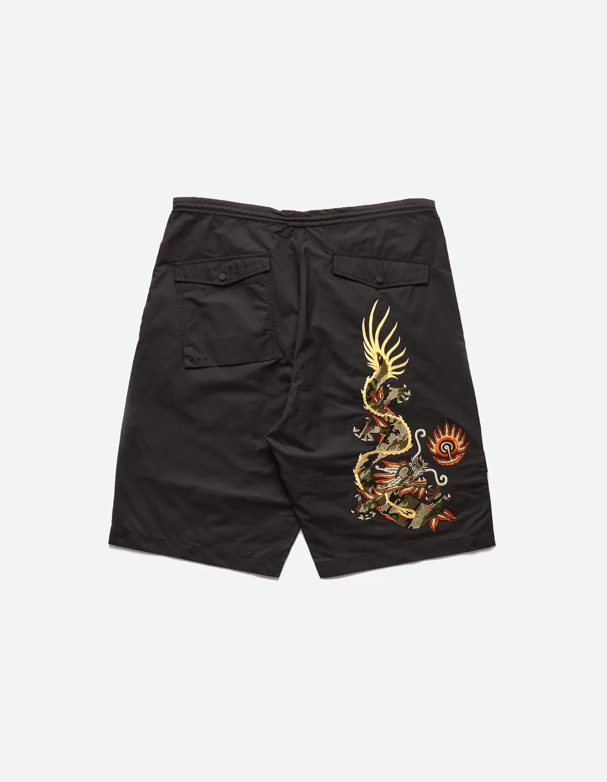 5070 Original Dragon Loose Snoshorts Black