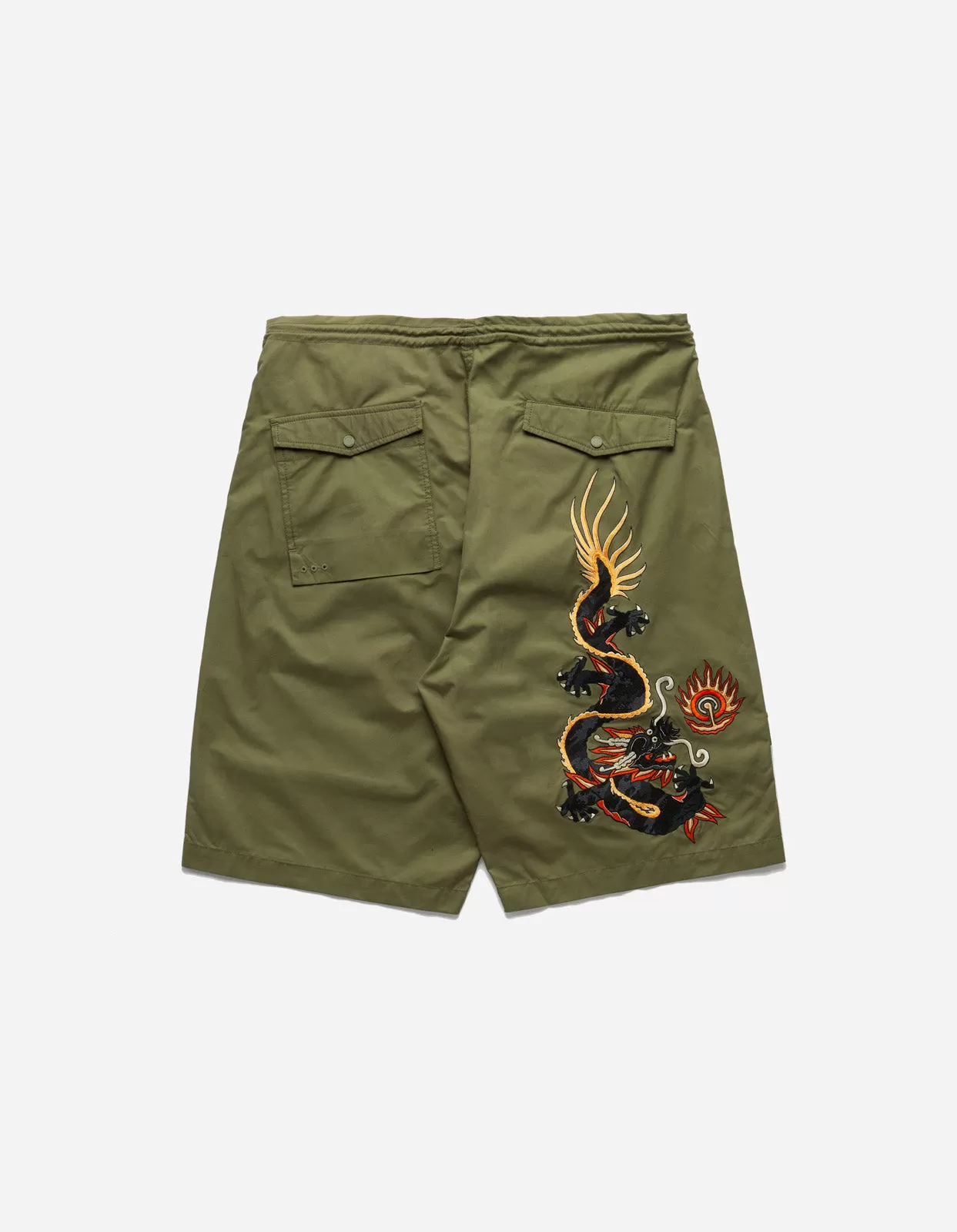 5070 Original Dragon Loose Snoshorts Olive