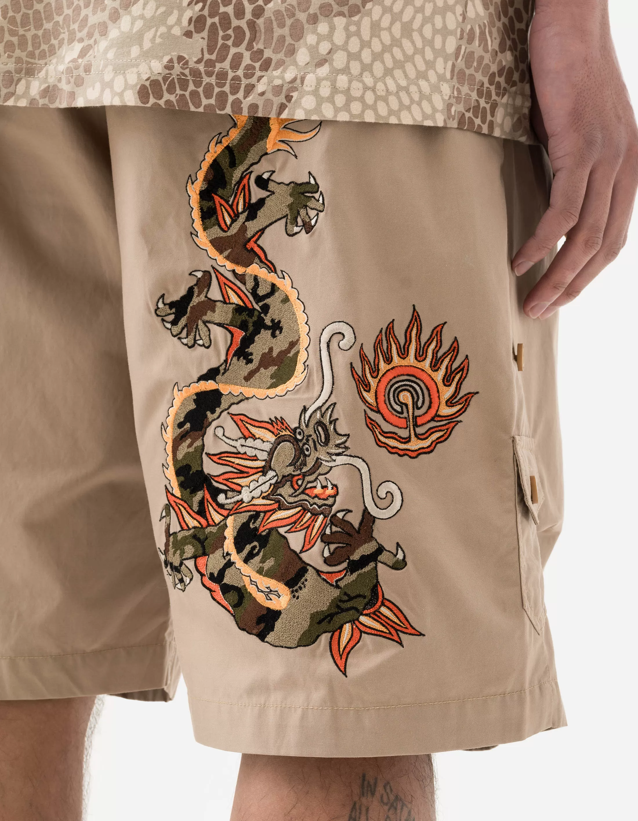 5070 Original Dragon Loose Snoshorts Sand