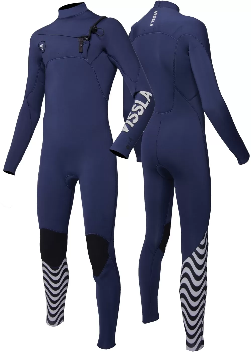 7 Seas Boys 3-2 Full Chest Zip Wetsuit