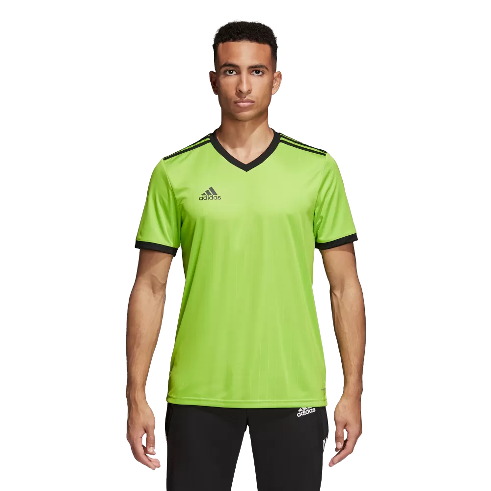 Adidas Adult Tabela 18 Jersey (Solar Green/Black)