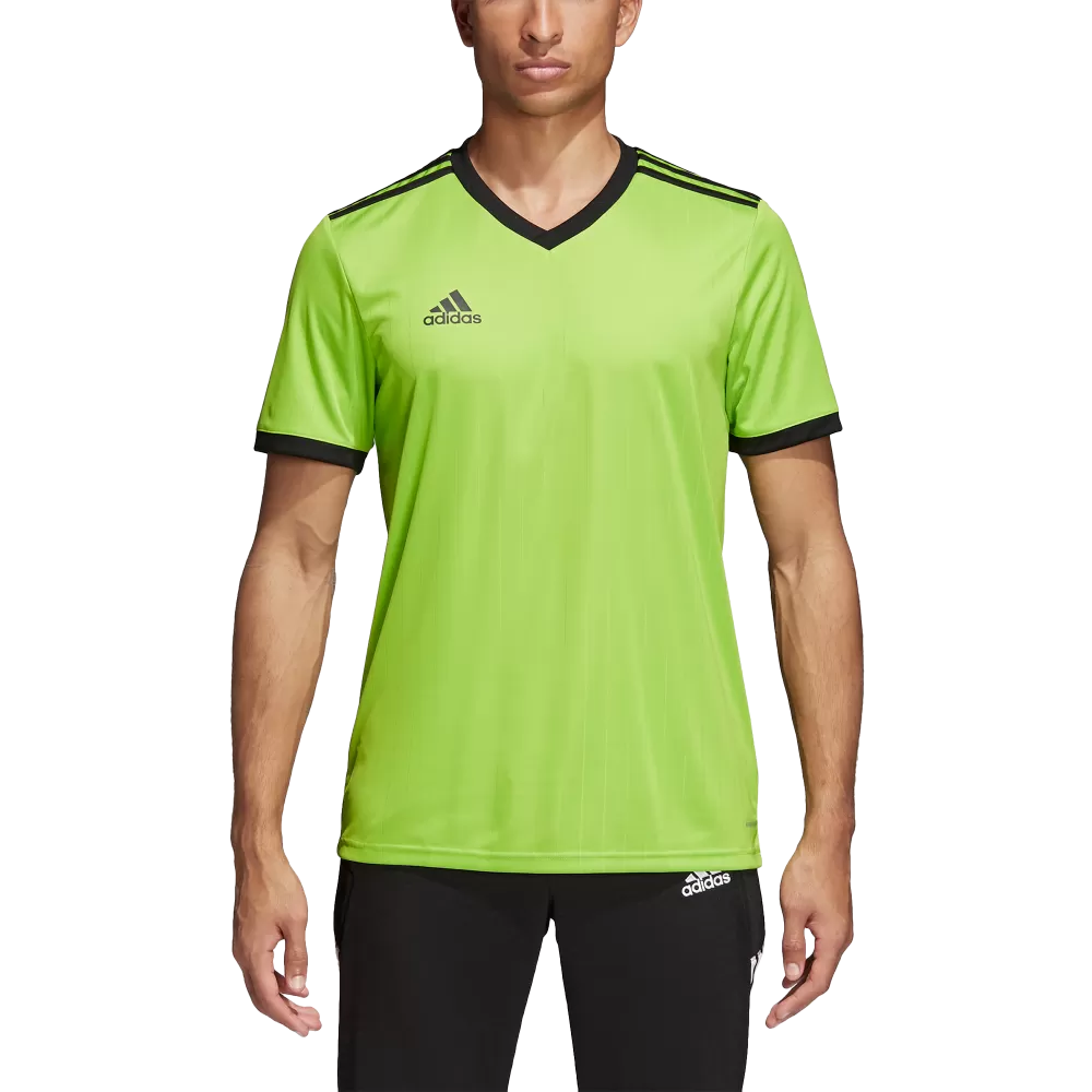 Adidas Adult Tabela 18 Jersey (Solar Green/Black)