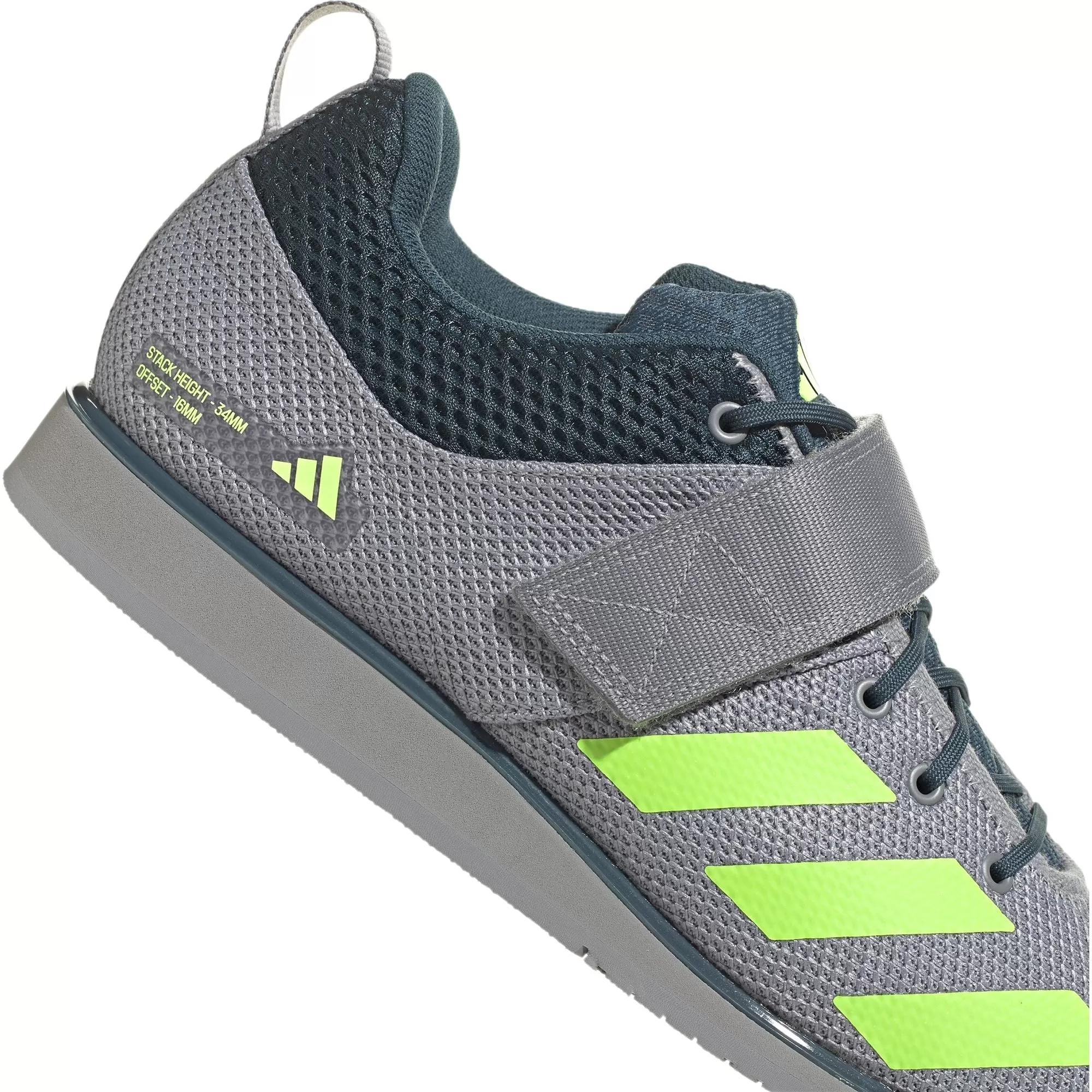 adidas Powerlift 5 Mens Weightlifting Shoes - Grey