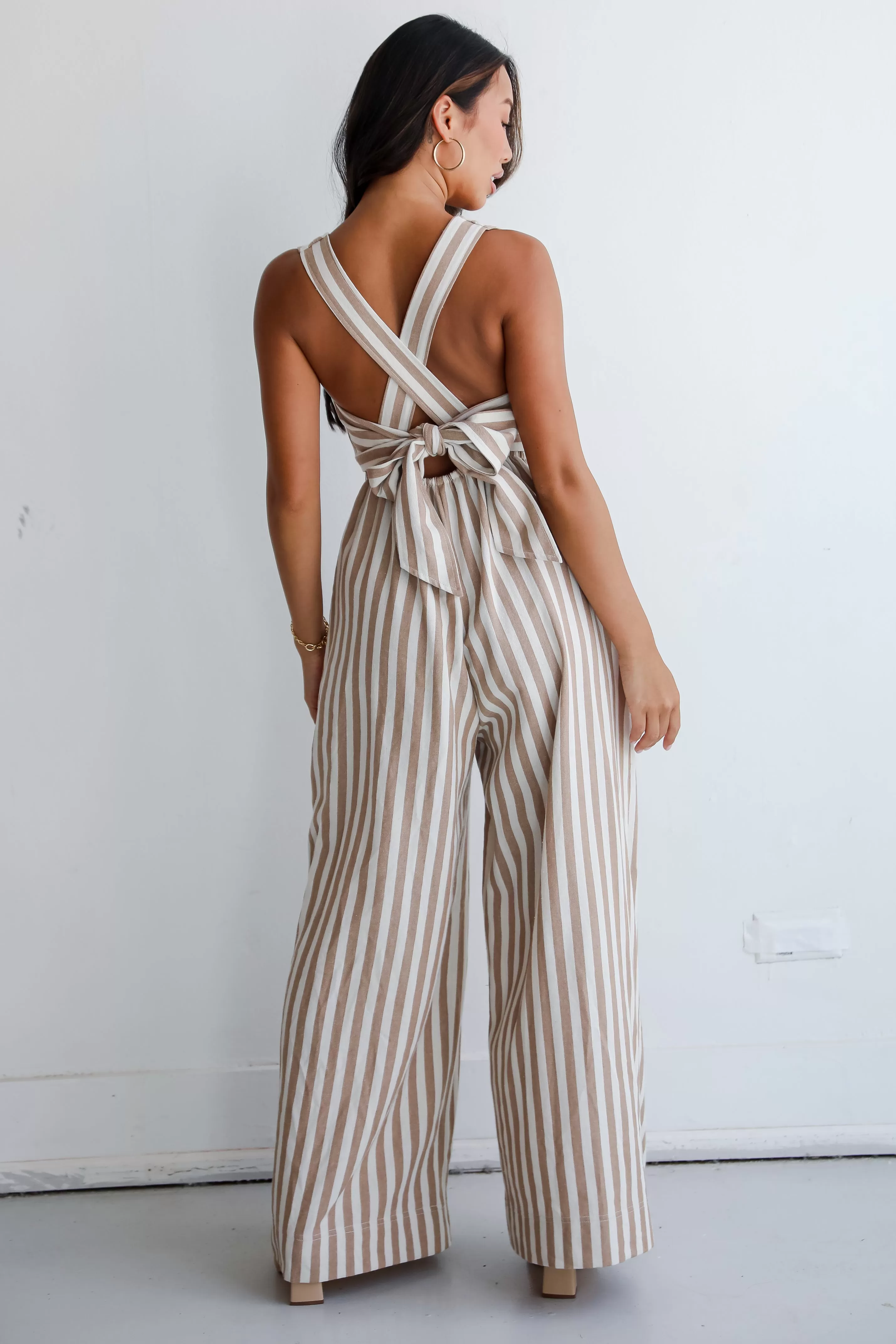 Adorable Chicness Striped Jumpsuit