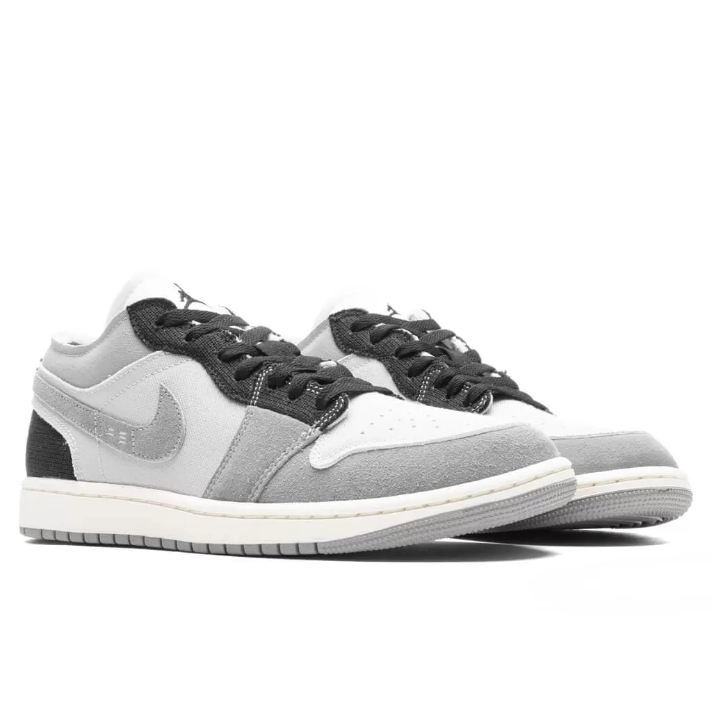 Air Jordan 1 Low SE Craft - Tech Grey/Black/Cement Grey