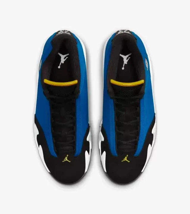 Air Jordan 14 'Laney' Varstiy Royal Maize Sneakers for Men