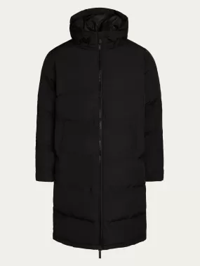 ALLYSSA Maxi Puffer Jacket - Black Jet