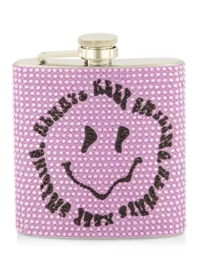 Always Keep Smiling Flask