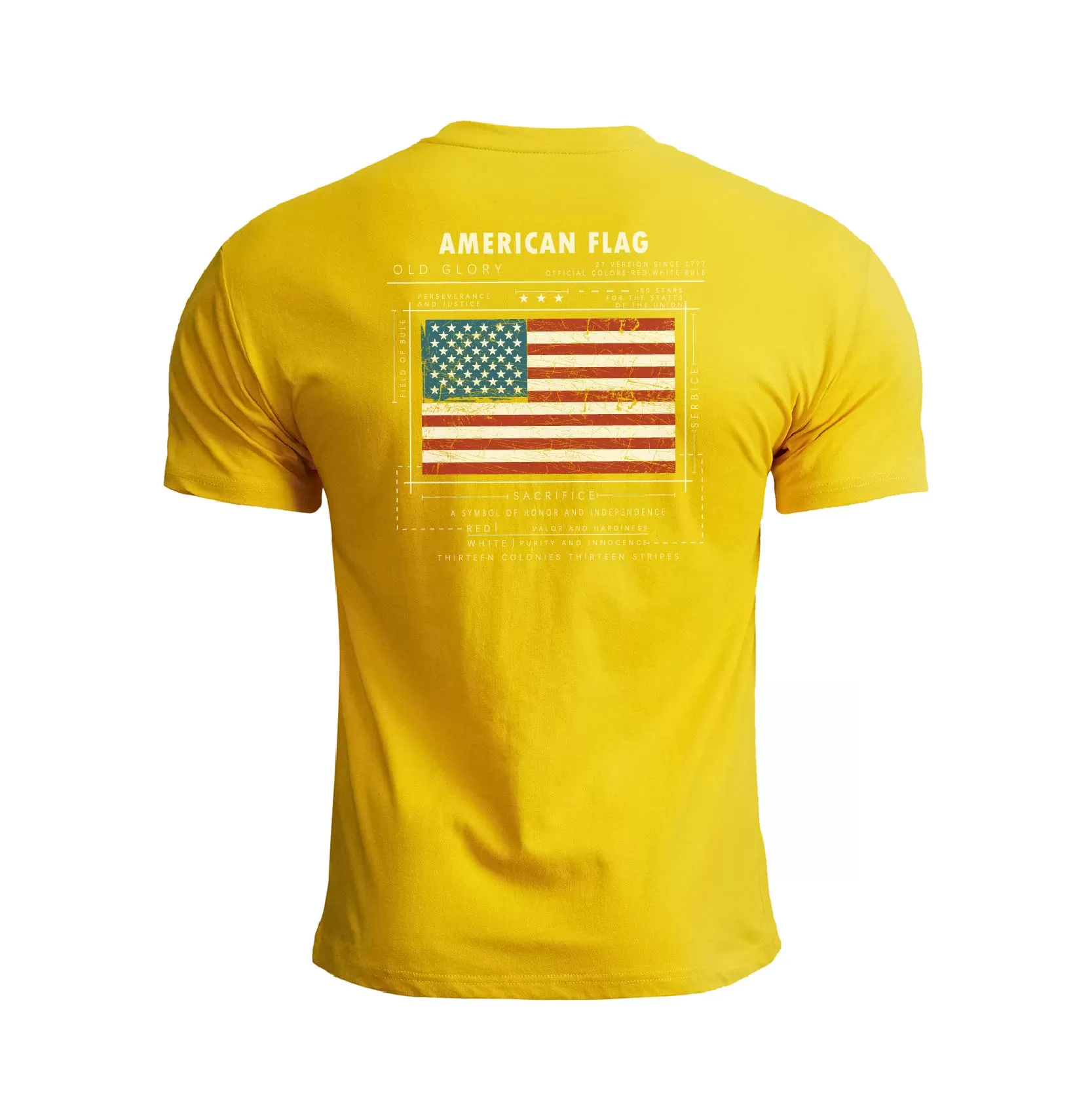 AMERICAN FLAG GRAPHIC TEE