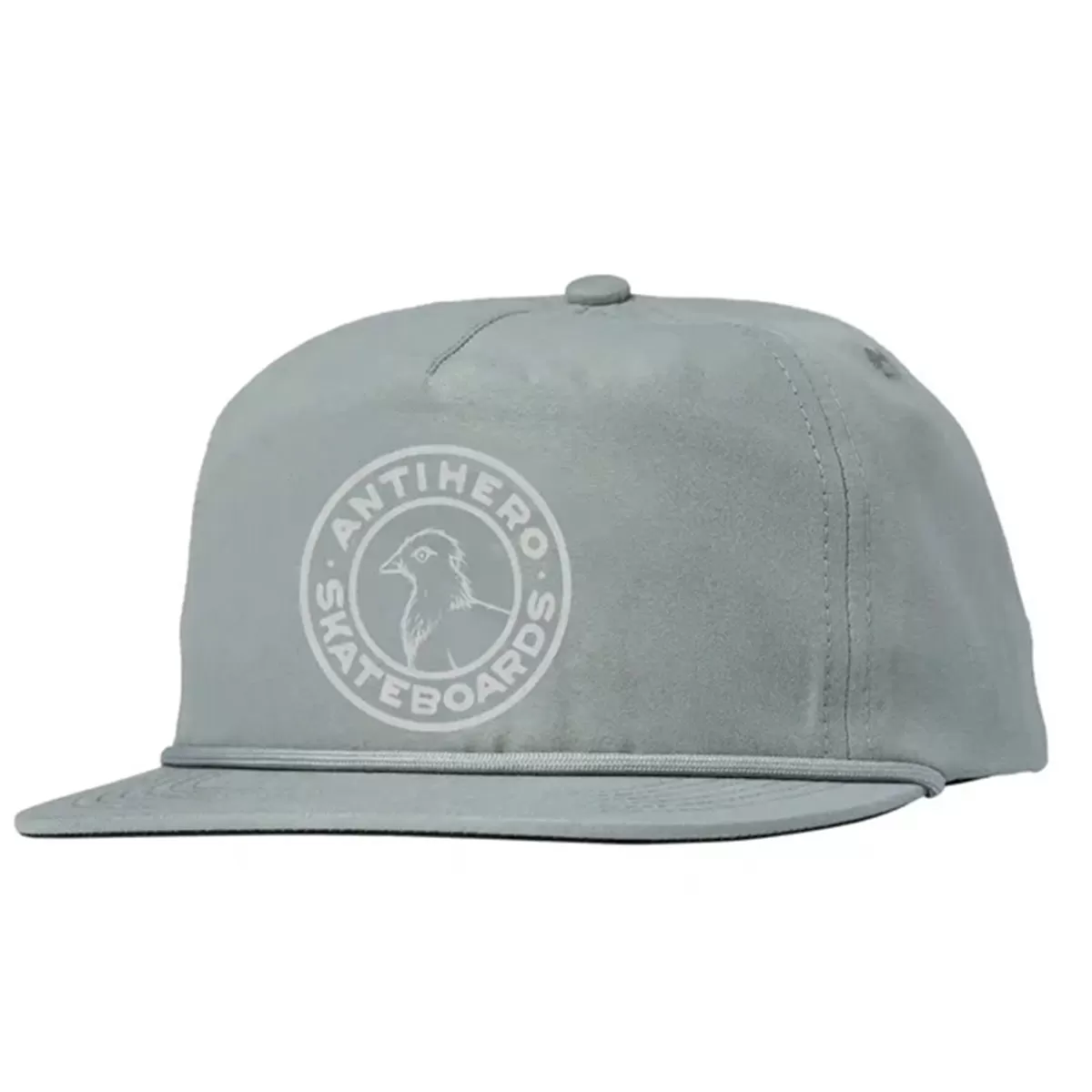 Anti Hero - Basic Pigeon Round Snapback Grey