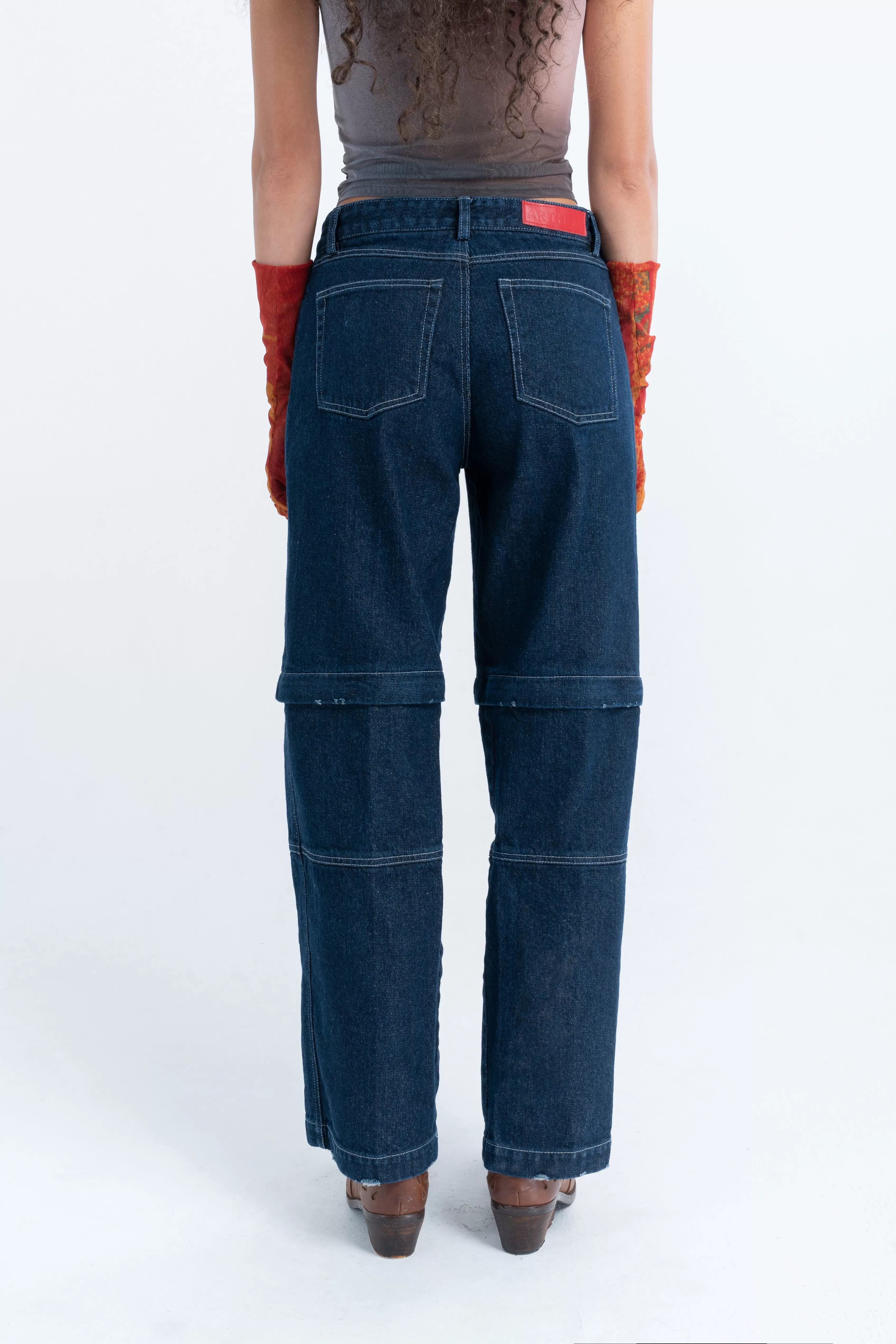 Arthur Apparel - Duo Zip Pant - Denim