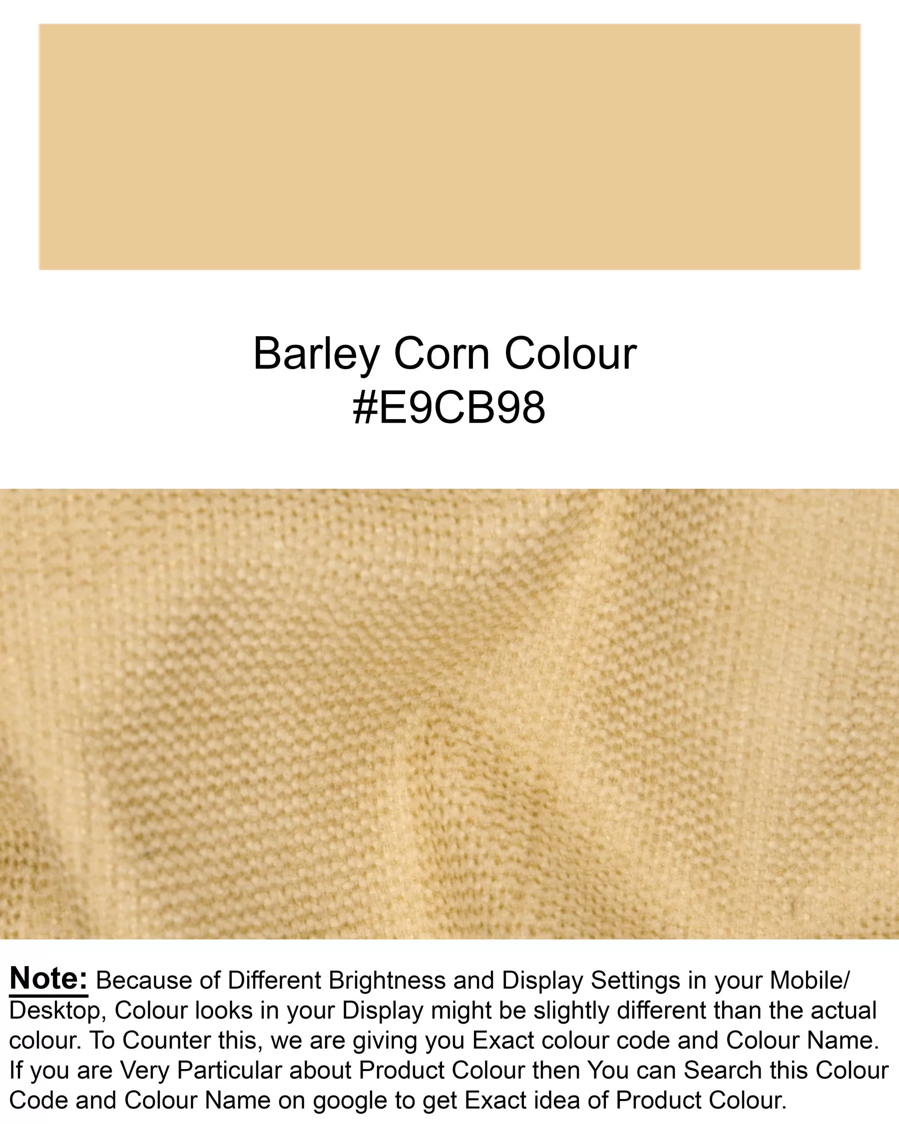 Barley Crown Corduroy Premium Cotton Blazer