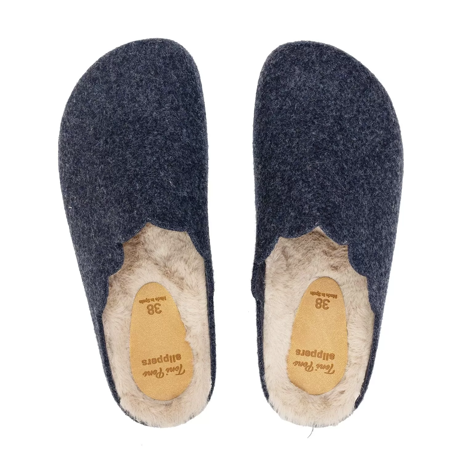 Basic Felt Slippers for Women - Laos