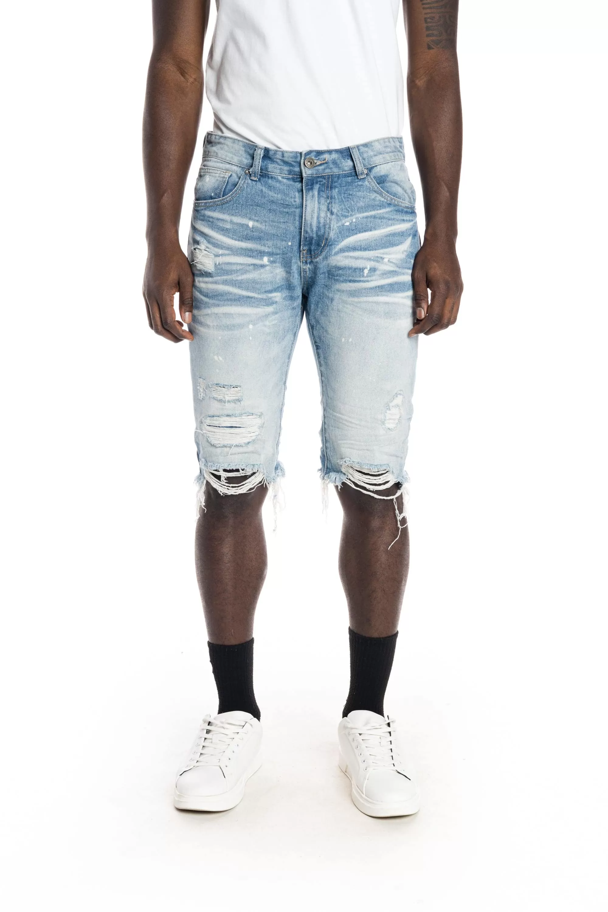 Basic Jean Shorts - Turner Blue