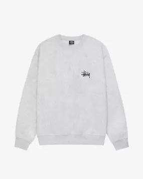 Basic Stüssy Crew Ash Heather