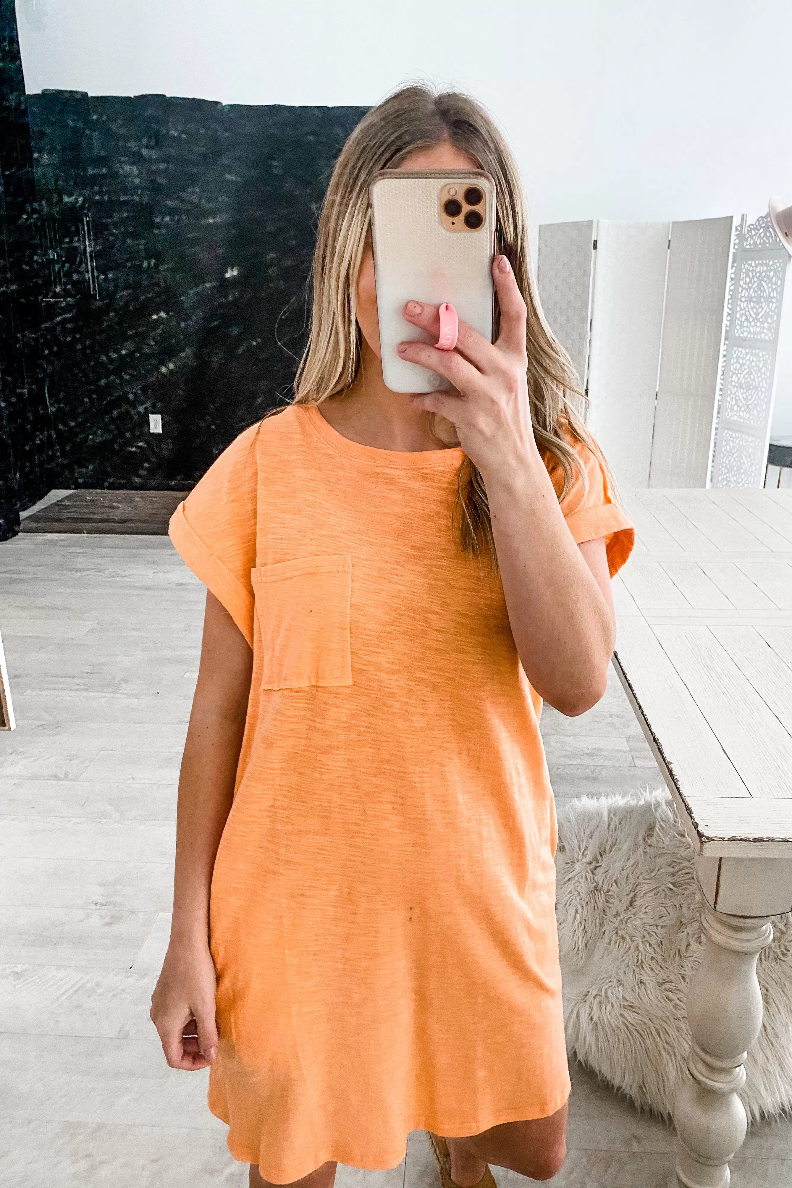 Baylor Basic Pocketed T-Shirt Dress | 5 COLORS | FINAL SALE