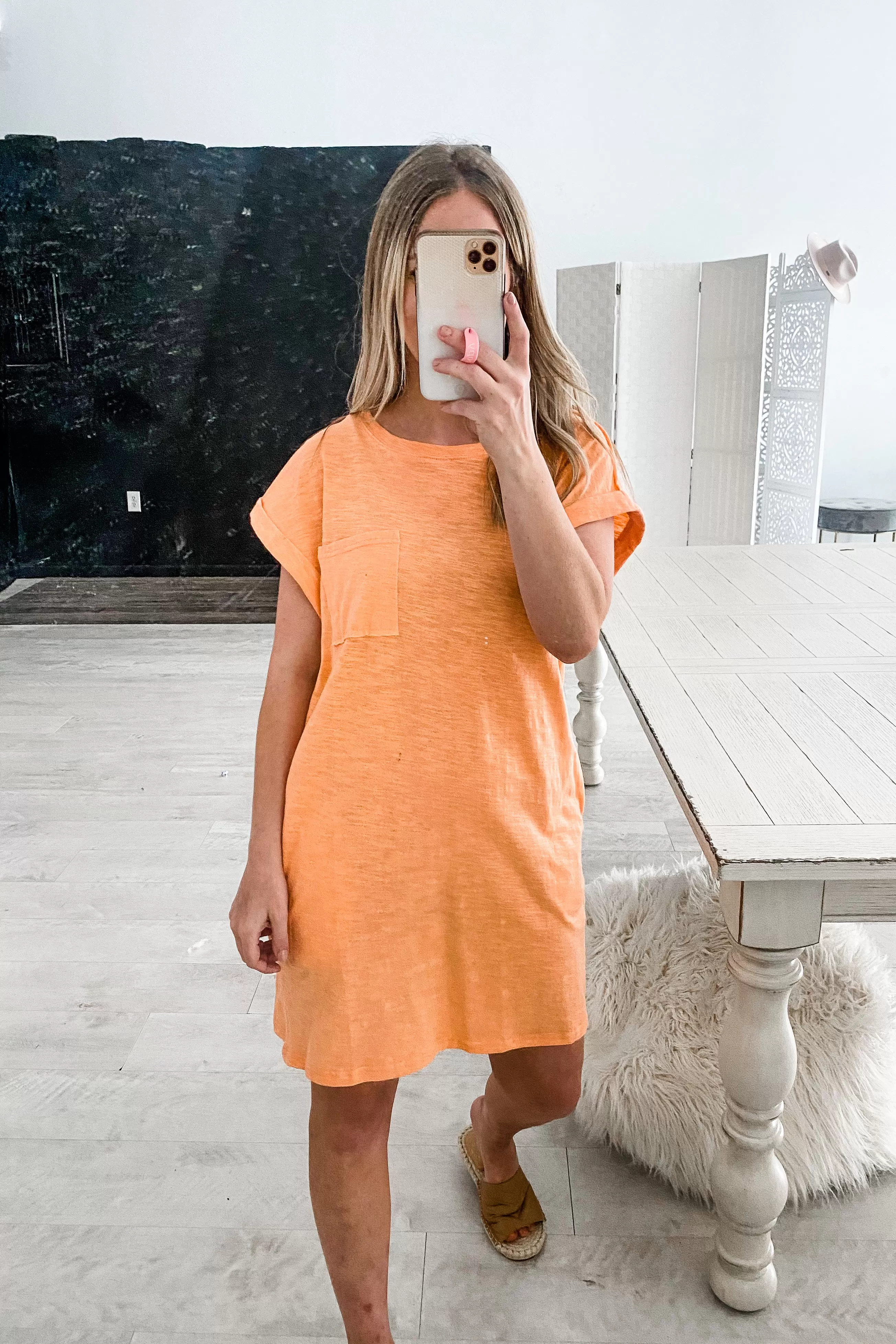 Baylor Basic Pocketed T-Shirt Dress | 5 COLORS | FINAL SALE