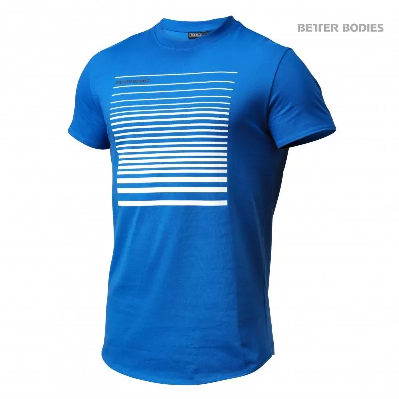 Better Bodies Brooklyn Tee  - Strong Blue