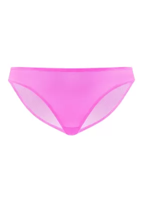 Billie Smooth Barbie Pink Sheer Mesh Bikini Underwear