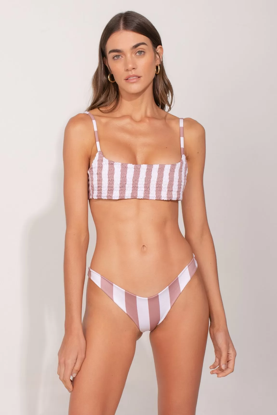 Bottom The Scrunchie Stripes Nude SC