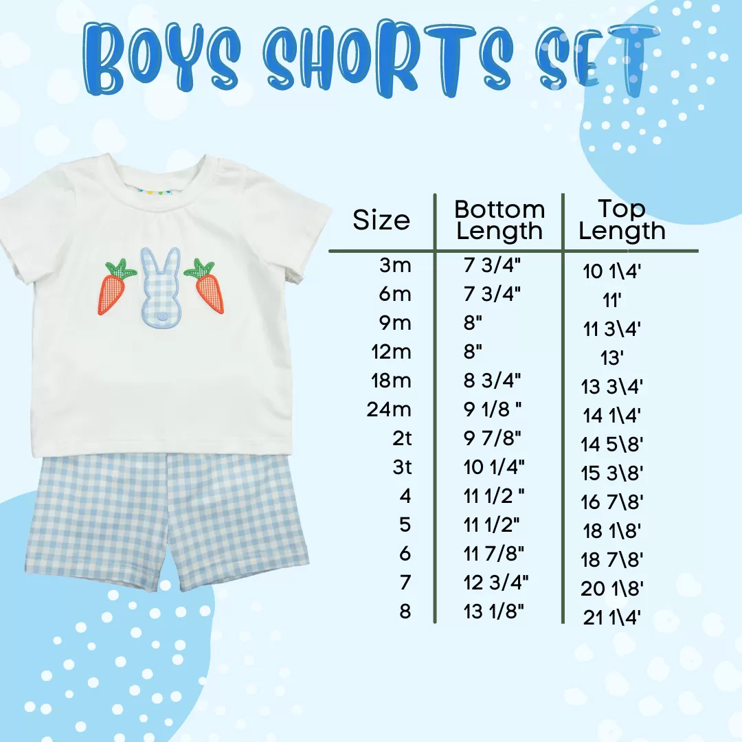 Boys Classic Sailing Shorts Set