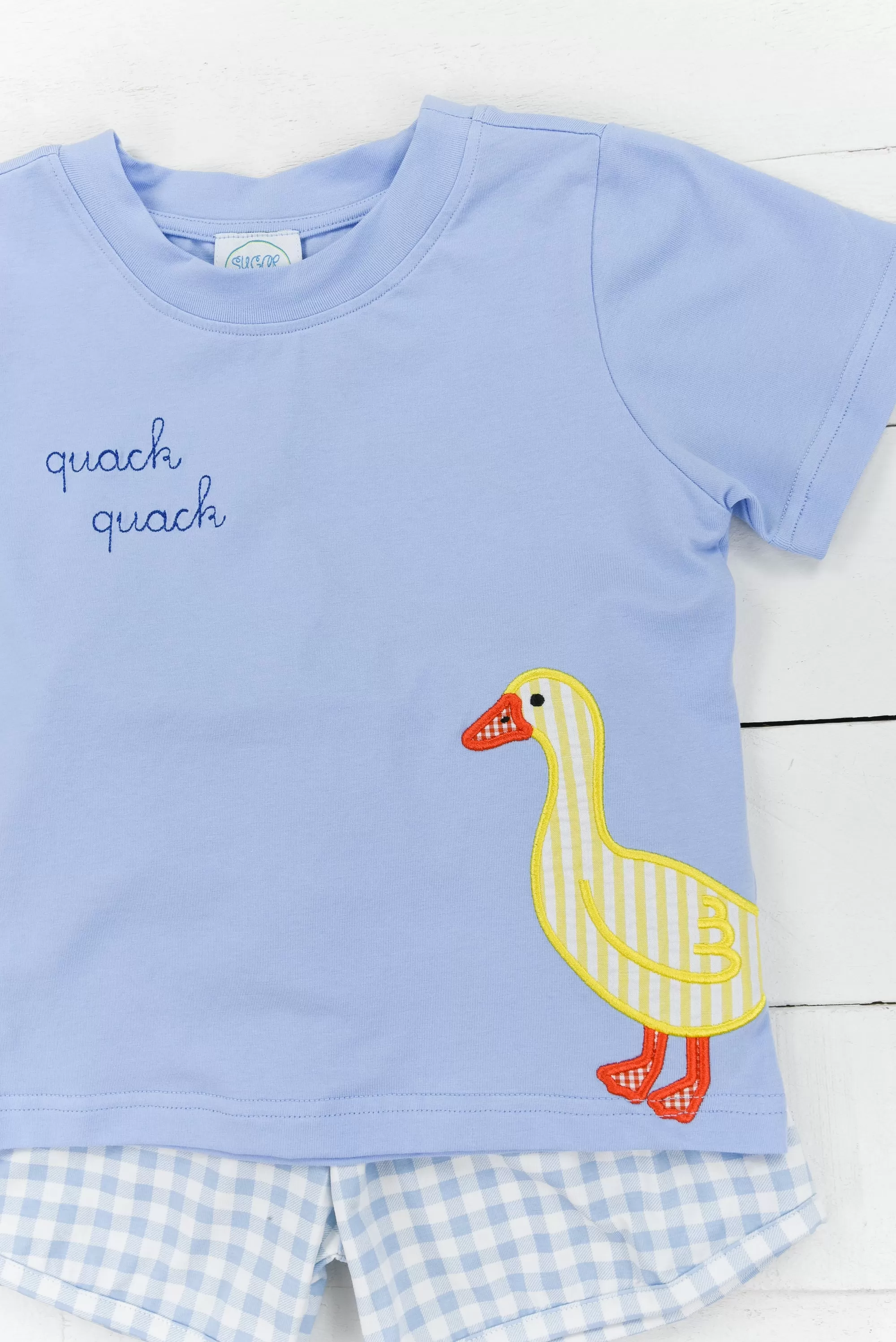 Boys Quack Quack Short Set