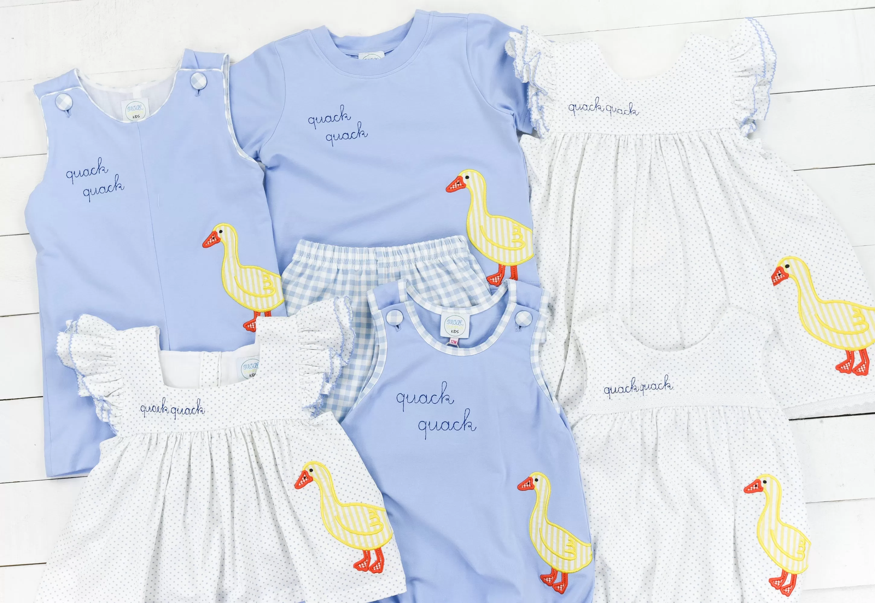 Boys Quack Quack Short Set