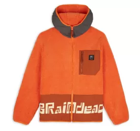 Brain Dead Levels Sherpa Full Zip Jacket