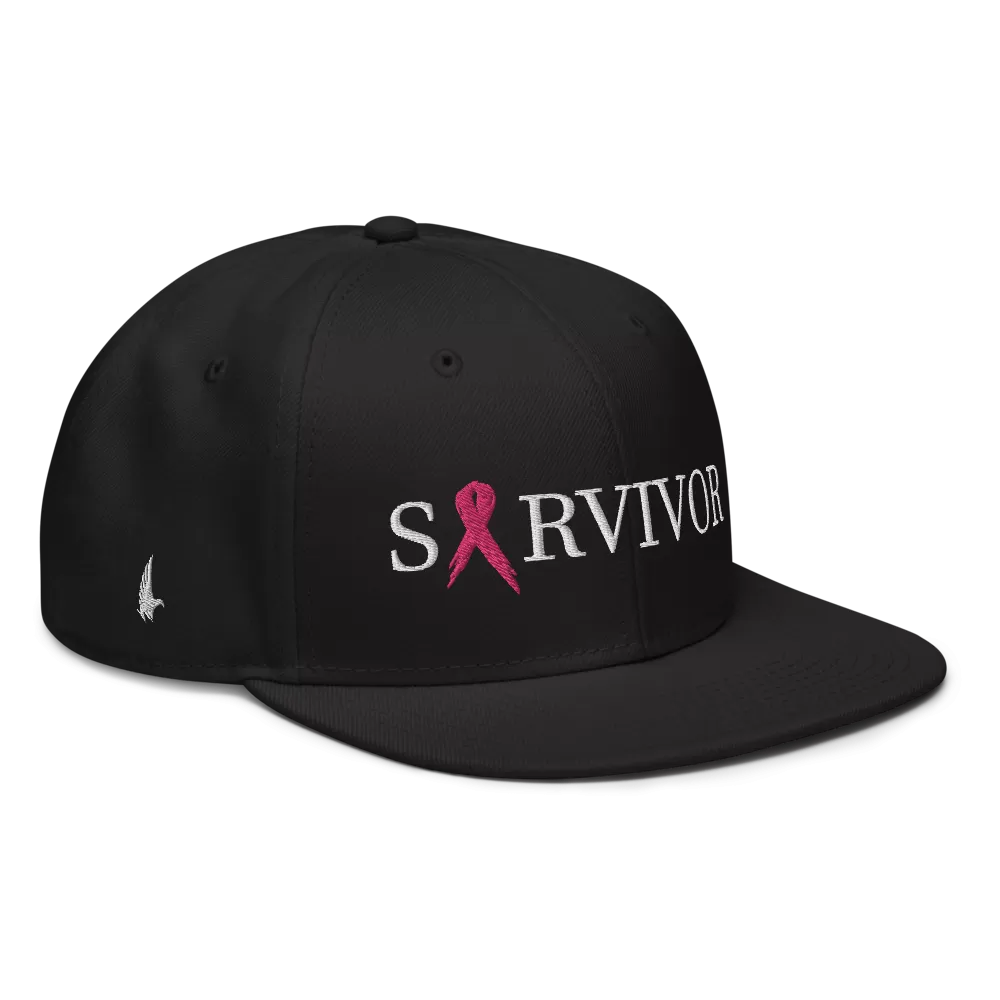 Breast Cancer Survivor Snapback Hat