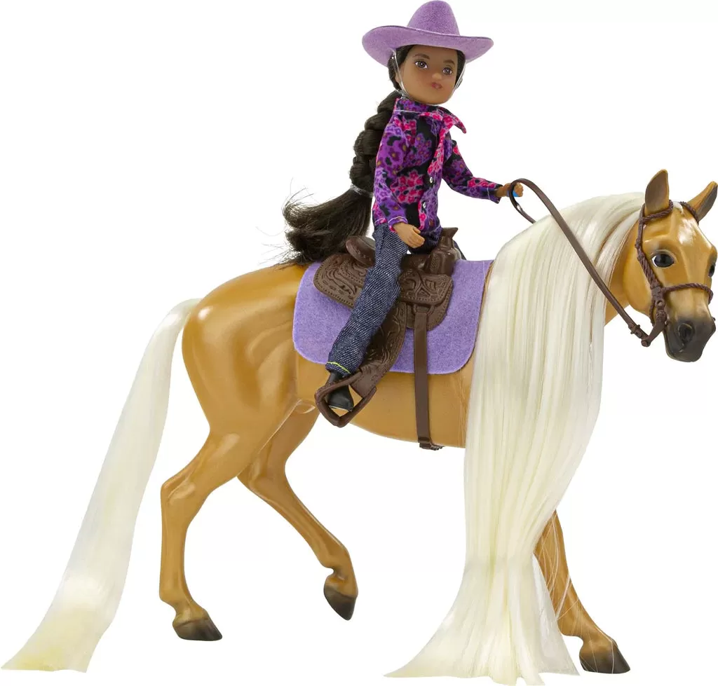 Breyer Freedom Charm Quarter Horse & Gabi Western Rider - TBC61146