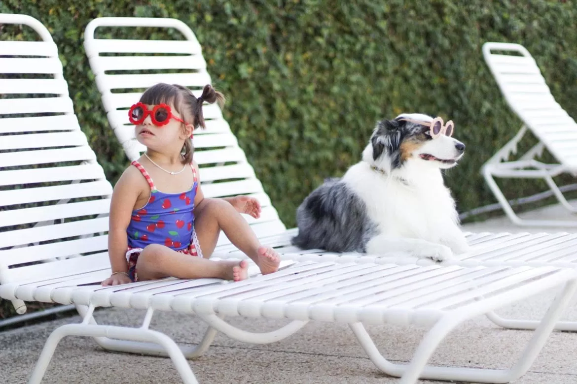 Bright Cherries- Ruffle Tankini