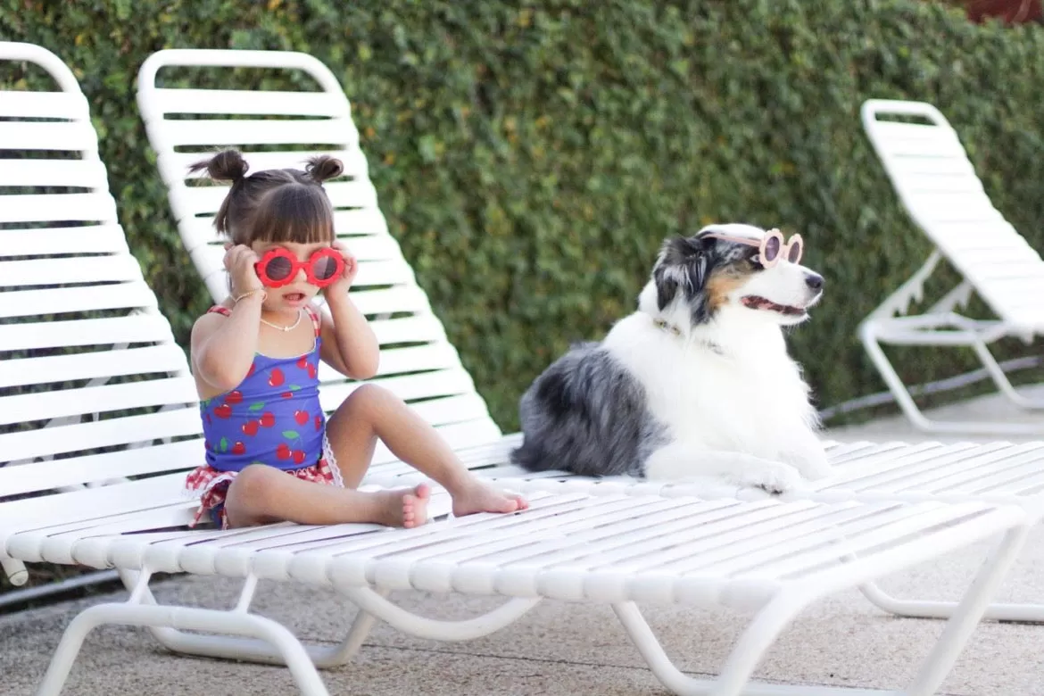 Bright Cherries- Ruffle Tankini