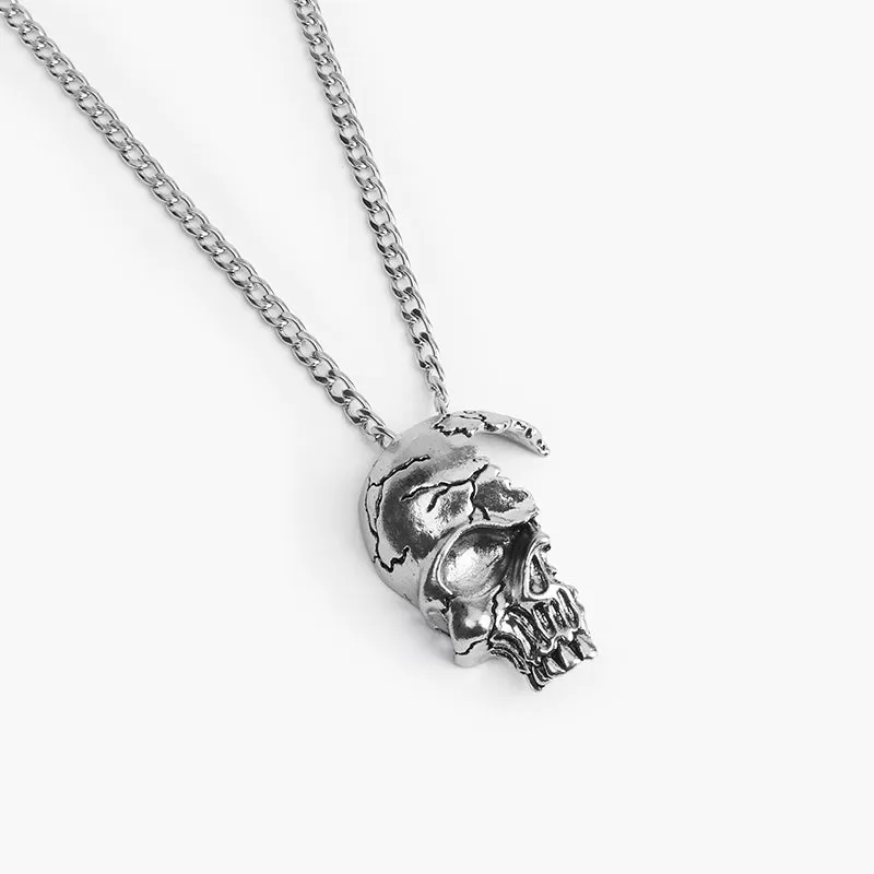 BROKEN SKULL PENDANT